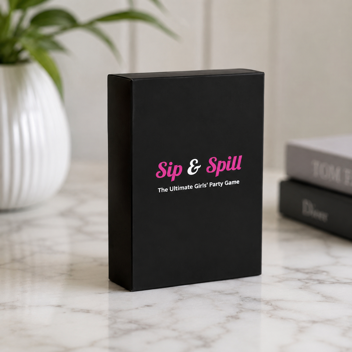 Sip & Spill Girls Party Card Game Drinking Truth or Dare Never Have I Ever Most Likely to!