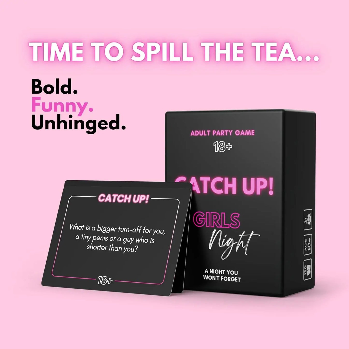 CATCH UP!: The Ultimate Girls Night Party Game 18+ Game for Girls Night