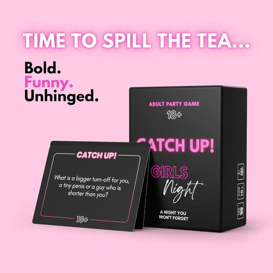 CATCH UP!: The Ultimate Girls Night Party Game 18+ Game for Girls Night
